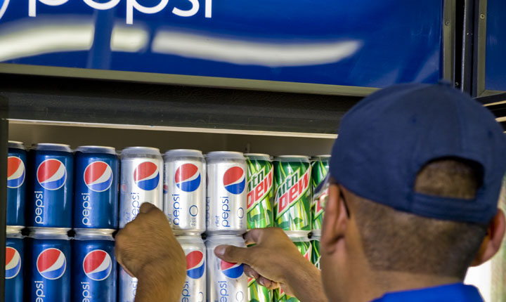 pepsi cooler