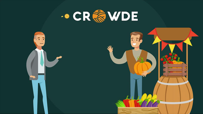 Crowde pertanian online