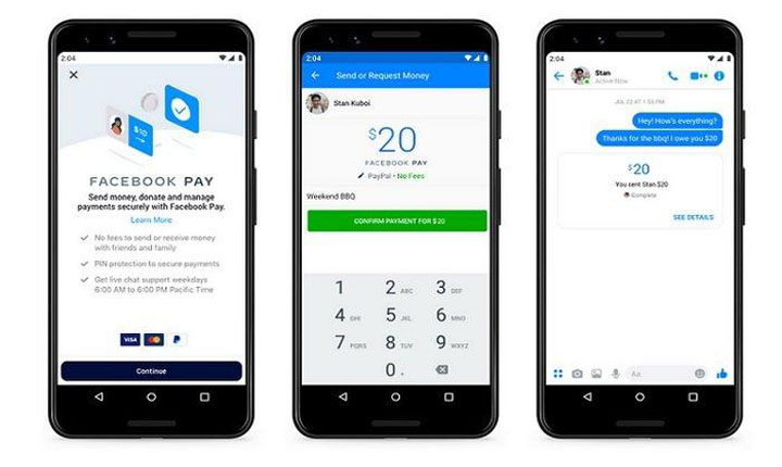 fitur facebook pay