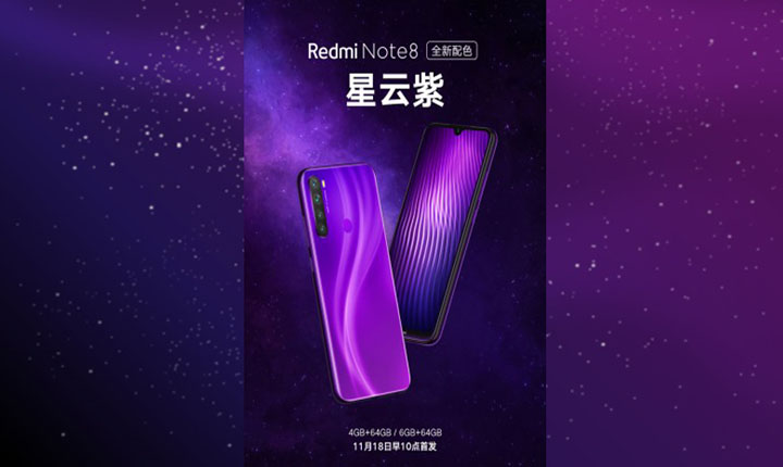 Redmi Note 8 Nebula Purple
