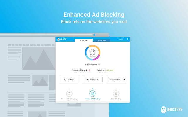 Ekstensi Chrome Terbaik Ghostery