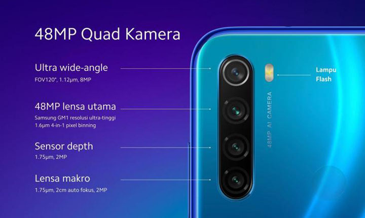Smartphone 4 kamera