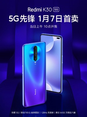 Tanggal Rilis Redmi K30 5G
