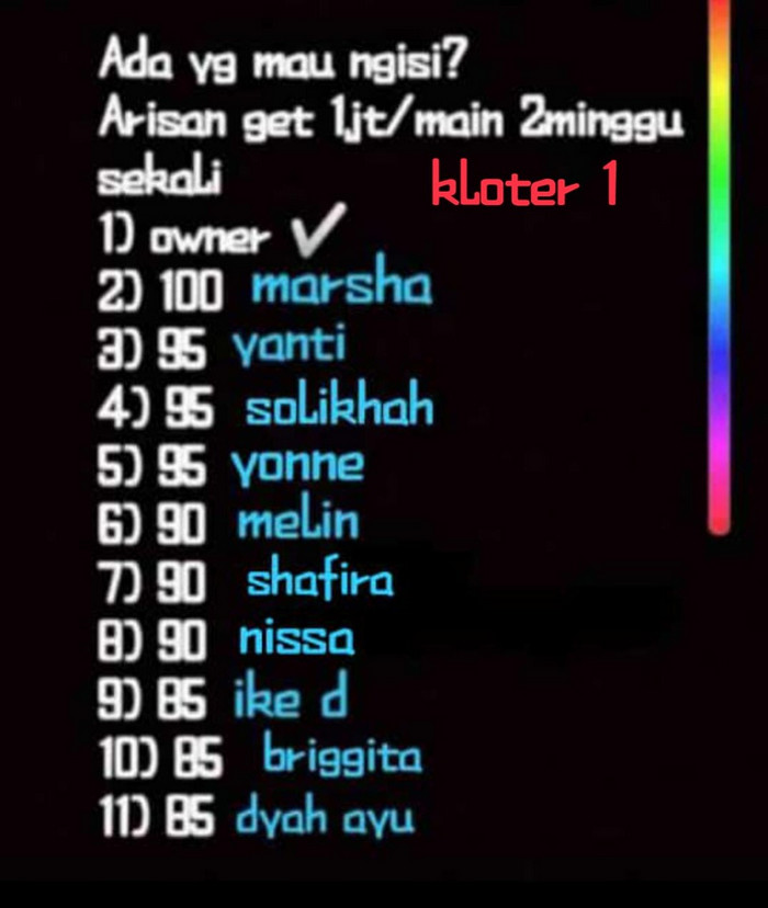 Tips Suskes Arisan Online, Omsetnya Mencapai 5 Juta Perbulan