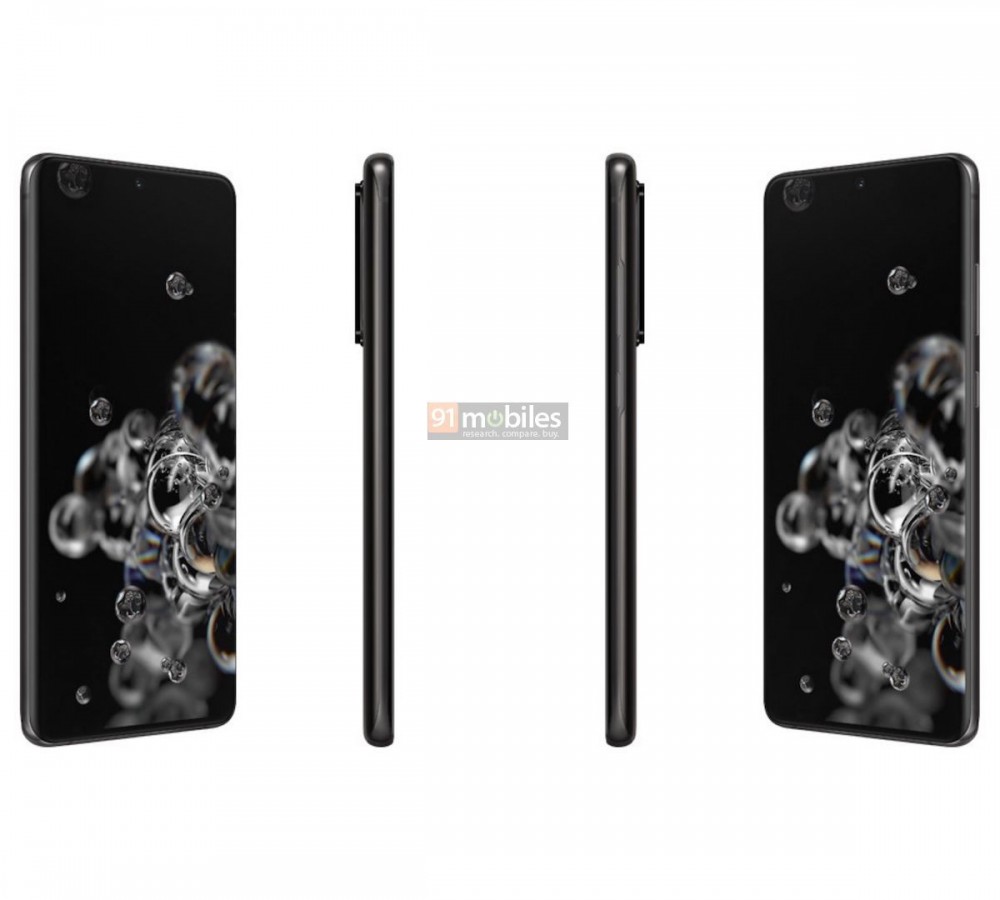 Penampakan Samsung Galaxy S20 Series