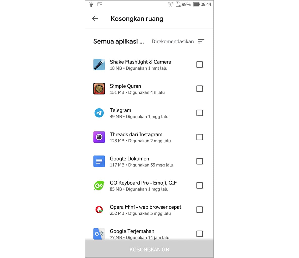 hapus aplikasi 2