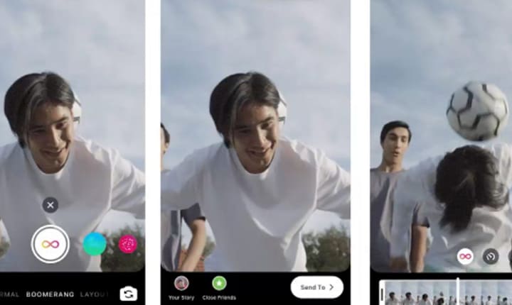 instagram boomerang