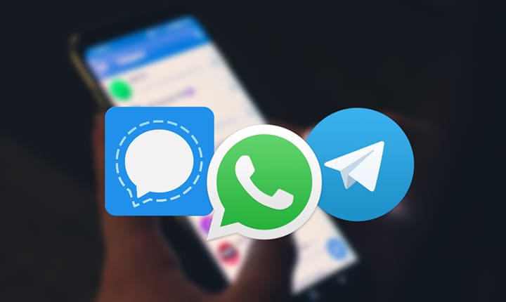 signal telegram