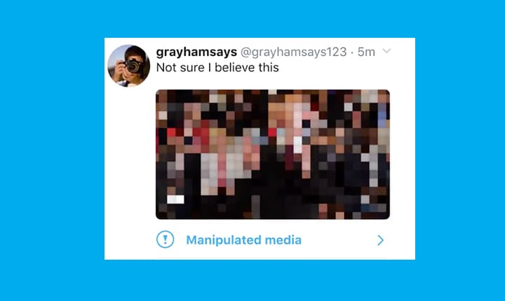 twitter label
