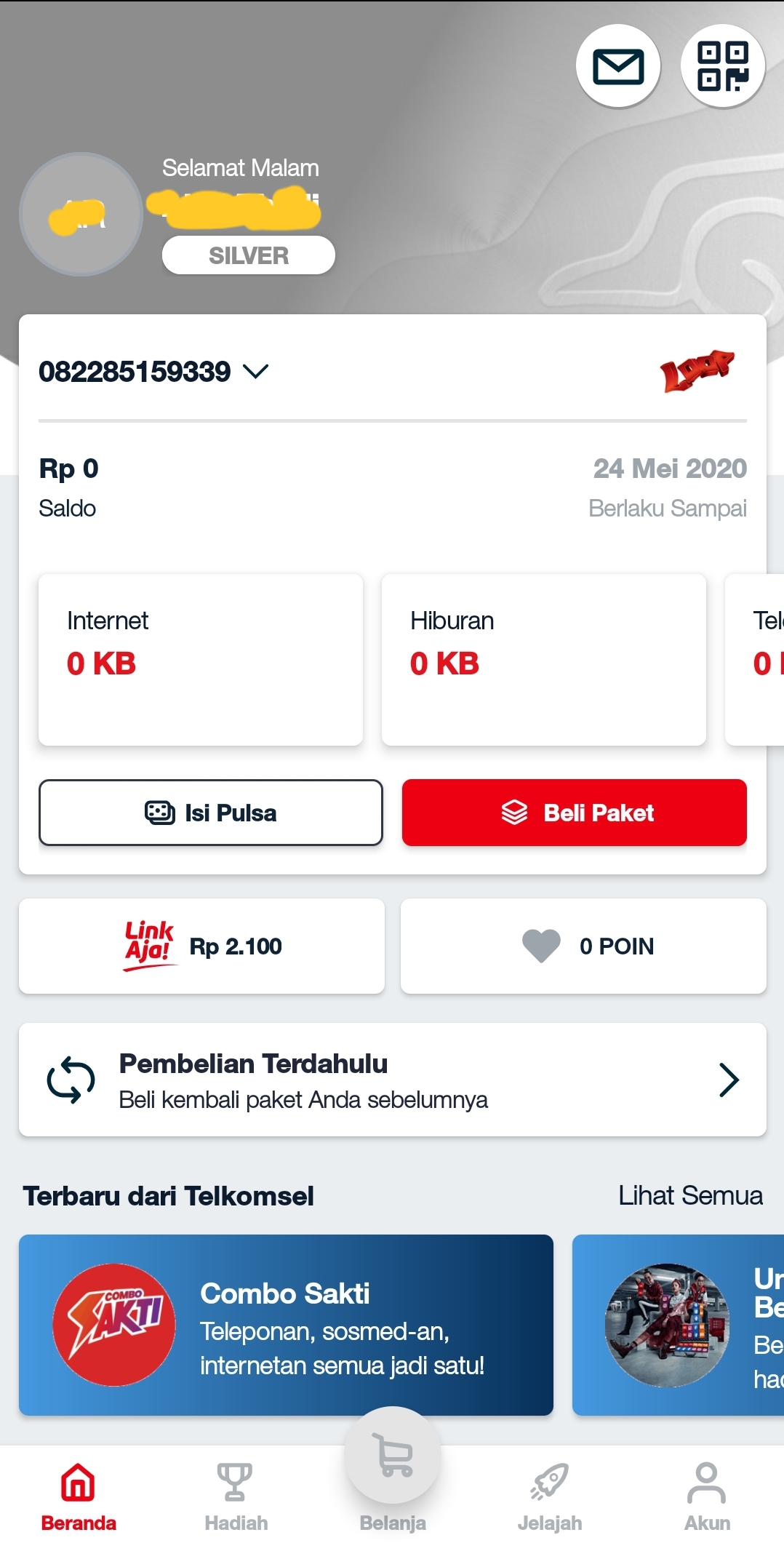 Paket Internet Murah Telkomsel