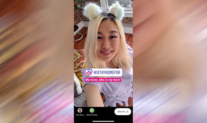 instagram stiker
