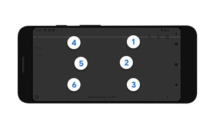 keyboard braille
