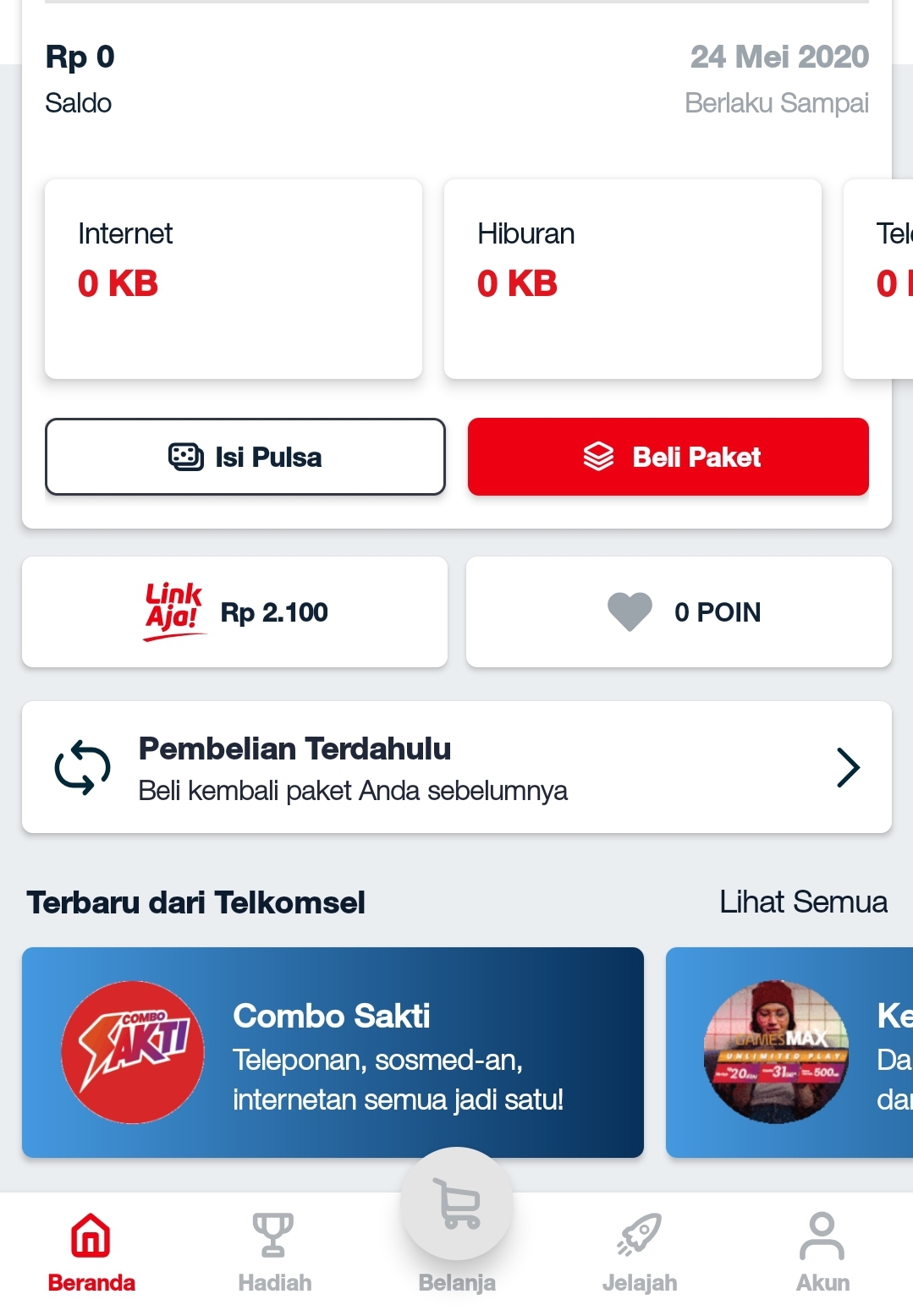 Paket Combo Telkomsel Terbaru