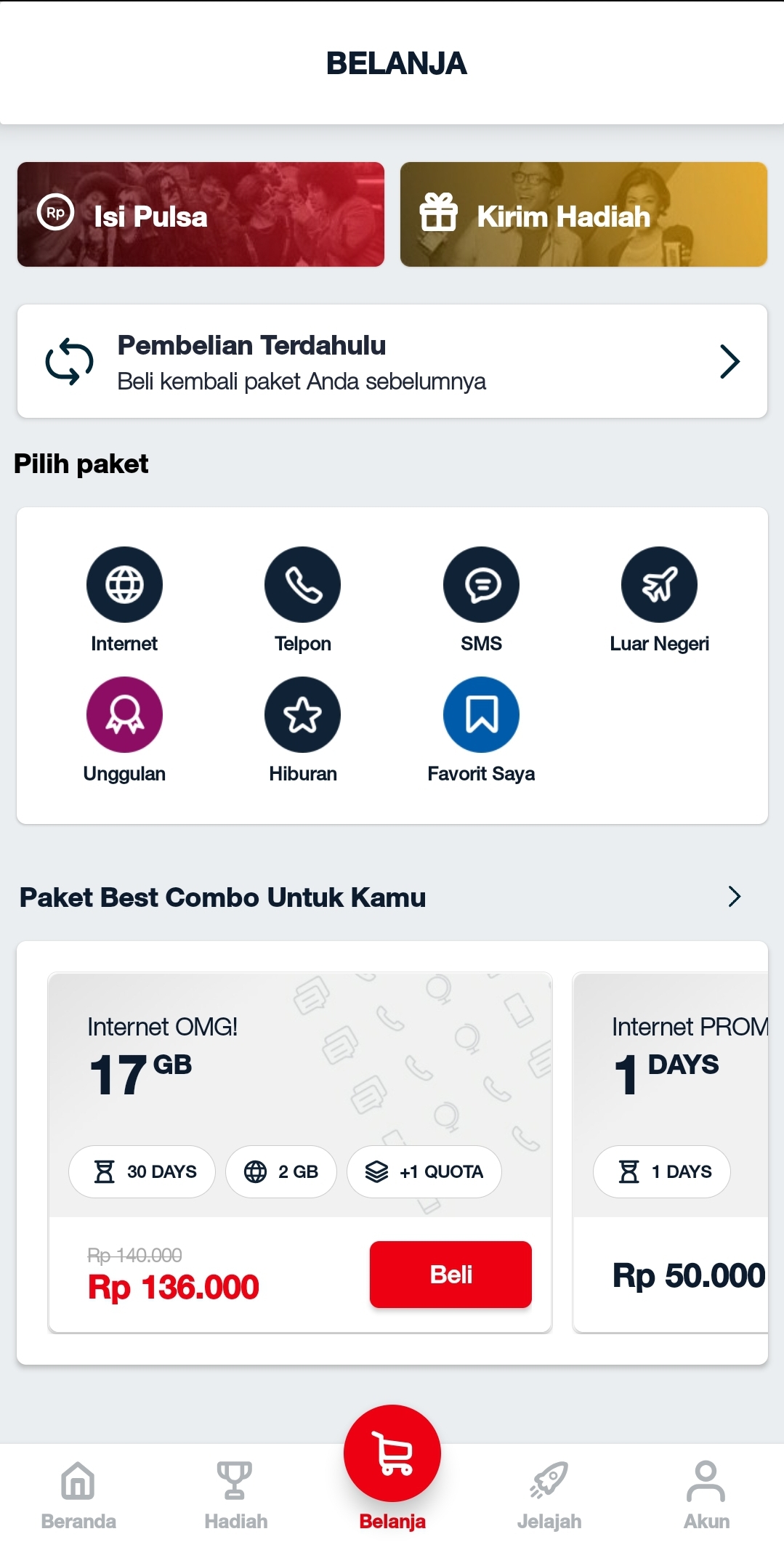 Paket Combo Telkomsel Terbaru