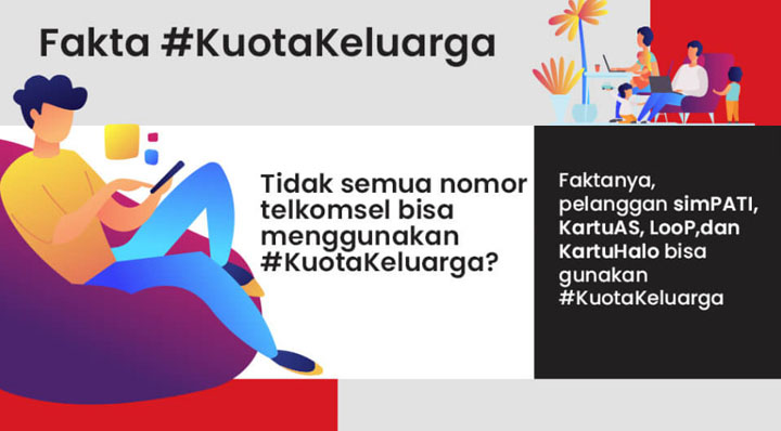 Paket Internet Kuota Keluarga