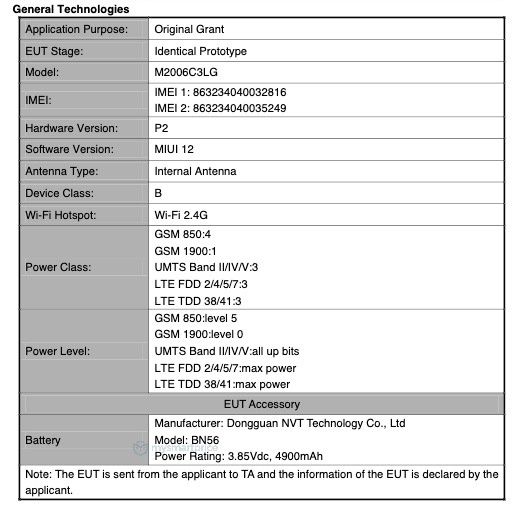 Xiaomi Redmi 9A