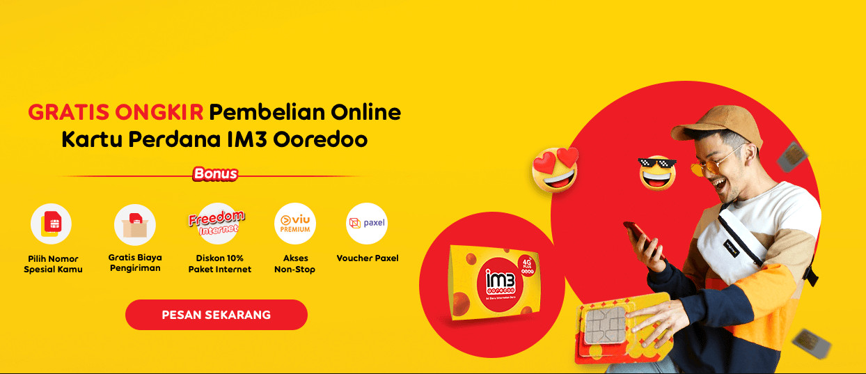 gratis ongkir pembelian perdana M3