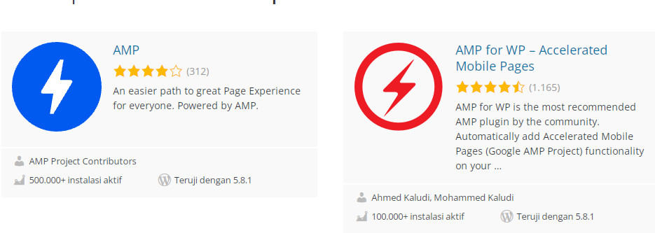 Plugin AMP