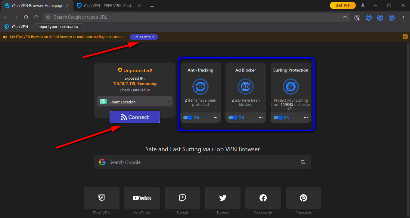 iTop VPN Browser