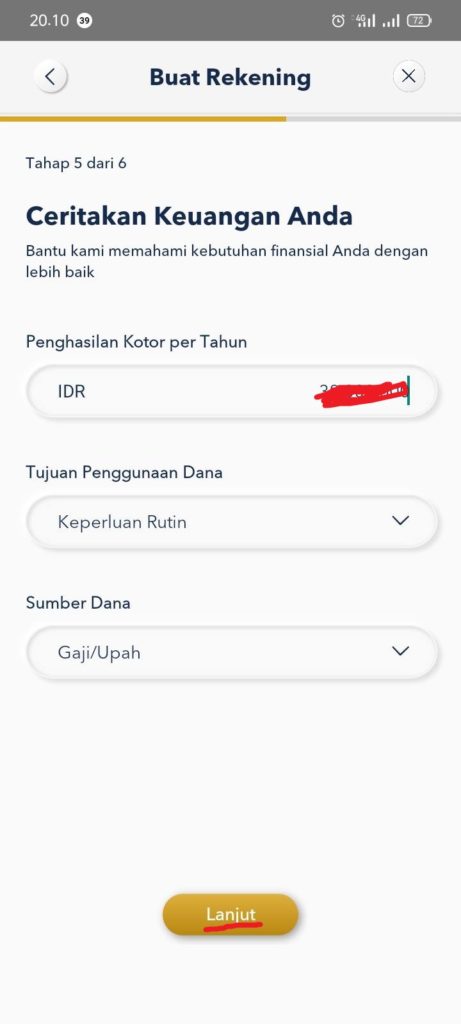 Aplikasi Motion Banking